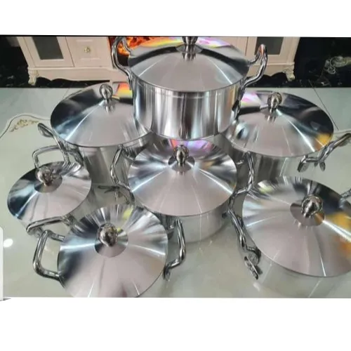 7Pcs Tornado Quality Aluminum Cooking Pot