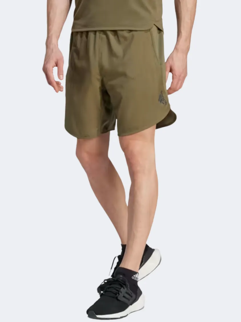 Adidas  Men Training Short Olive Strata