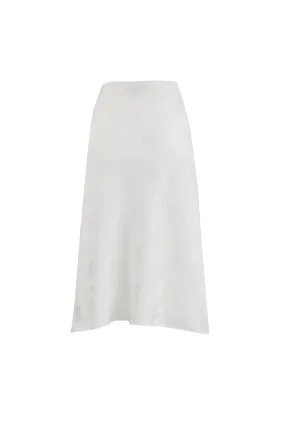 AIDEN SKIRT BLANC FLORAL