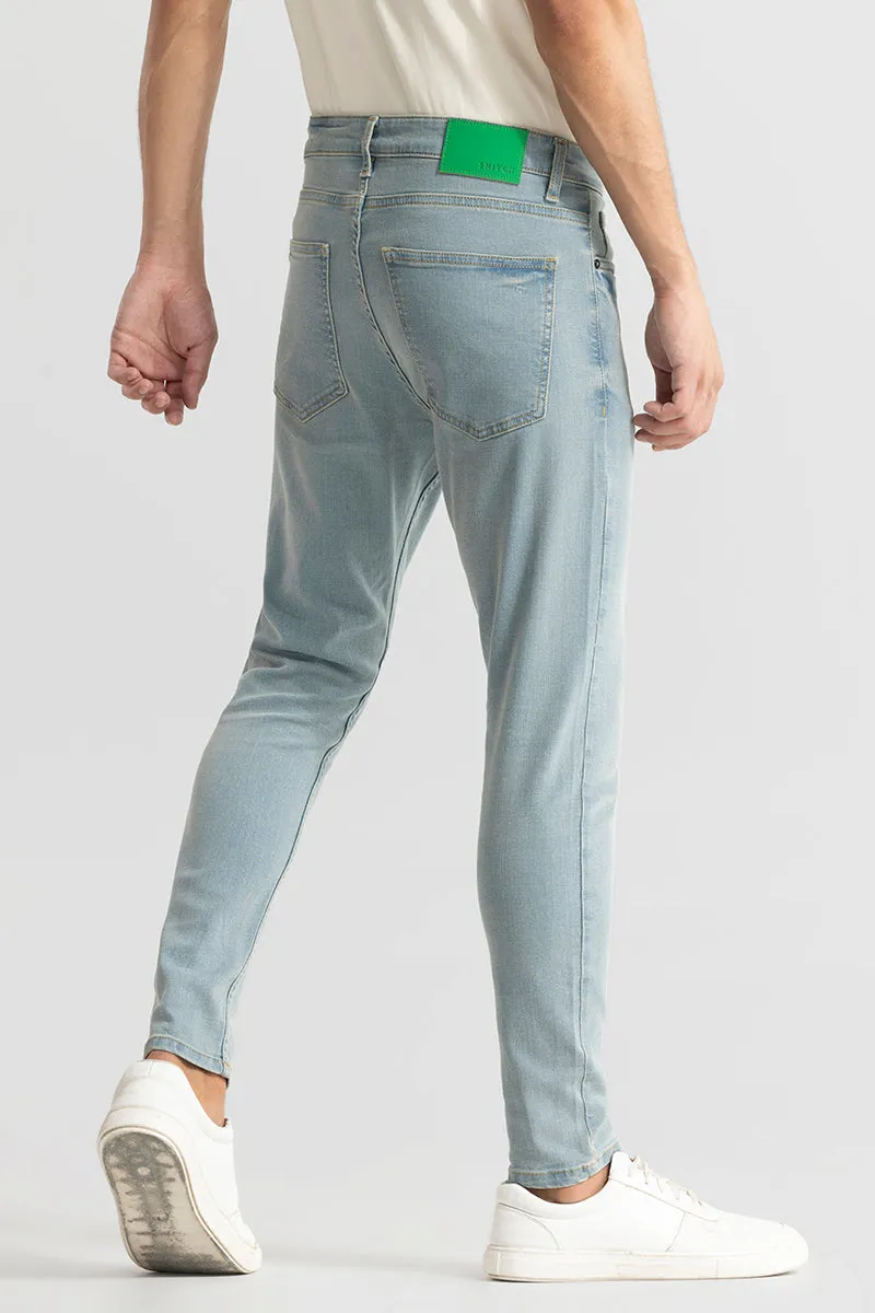 Asher Stone Blue Skinny Jeans