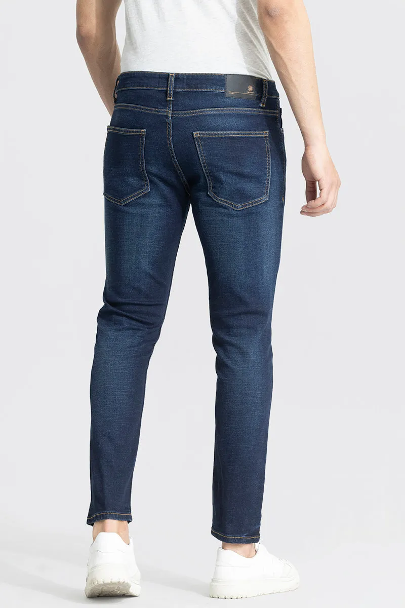 Asmodeus Midnight Blue Skinny Fit Jeans