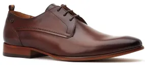 Base London Gambino Mens Leather Lace Up Derby Shoe