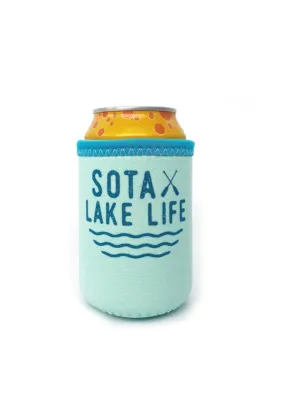 Blue Lake Life Koozie