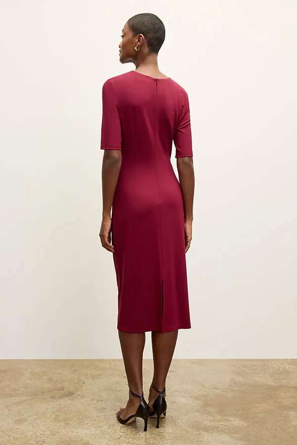 Ciela Dress - Italian Jersey :: Grenache