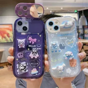 Cinna & Kuromi Mirror iPhone Case