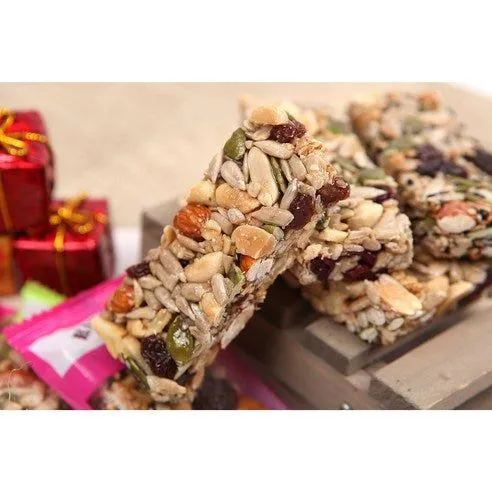 Crispy Nut Diet Snack Homemade Nut Bar 35g, 30pcs