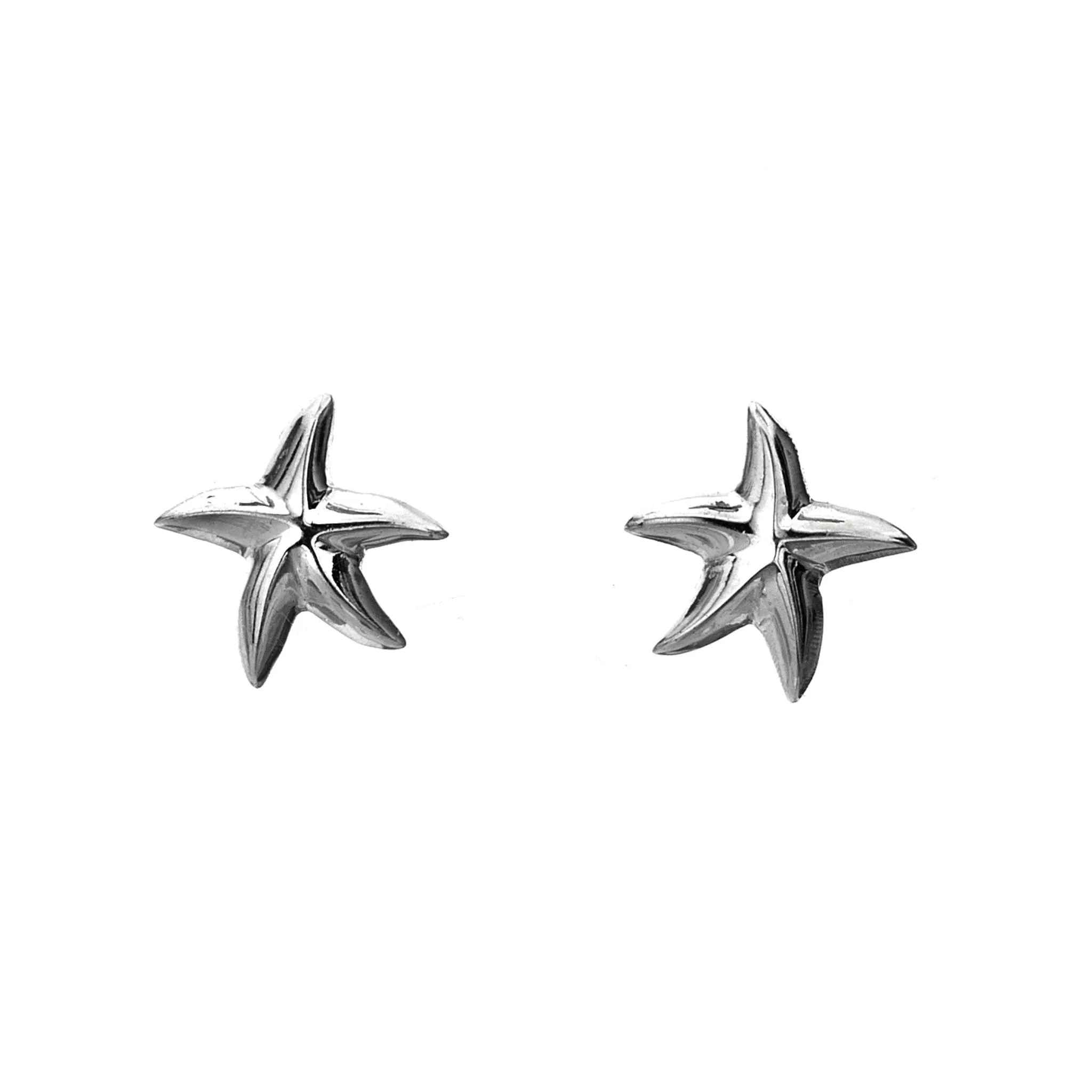 Curvy starfish studs