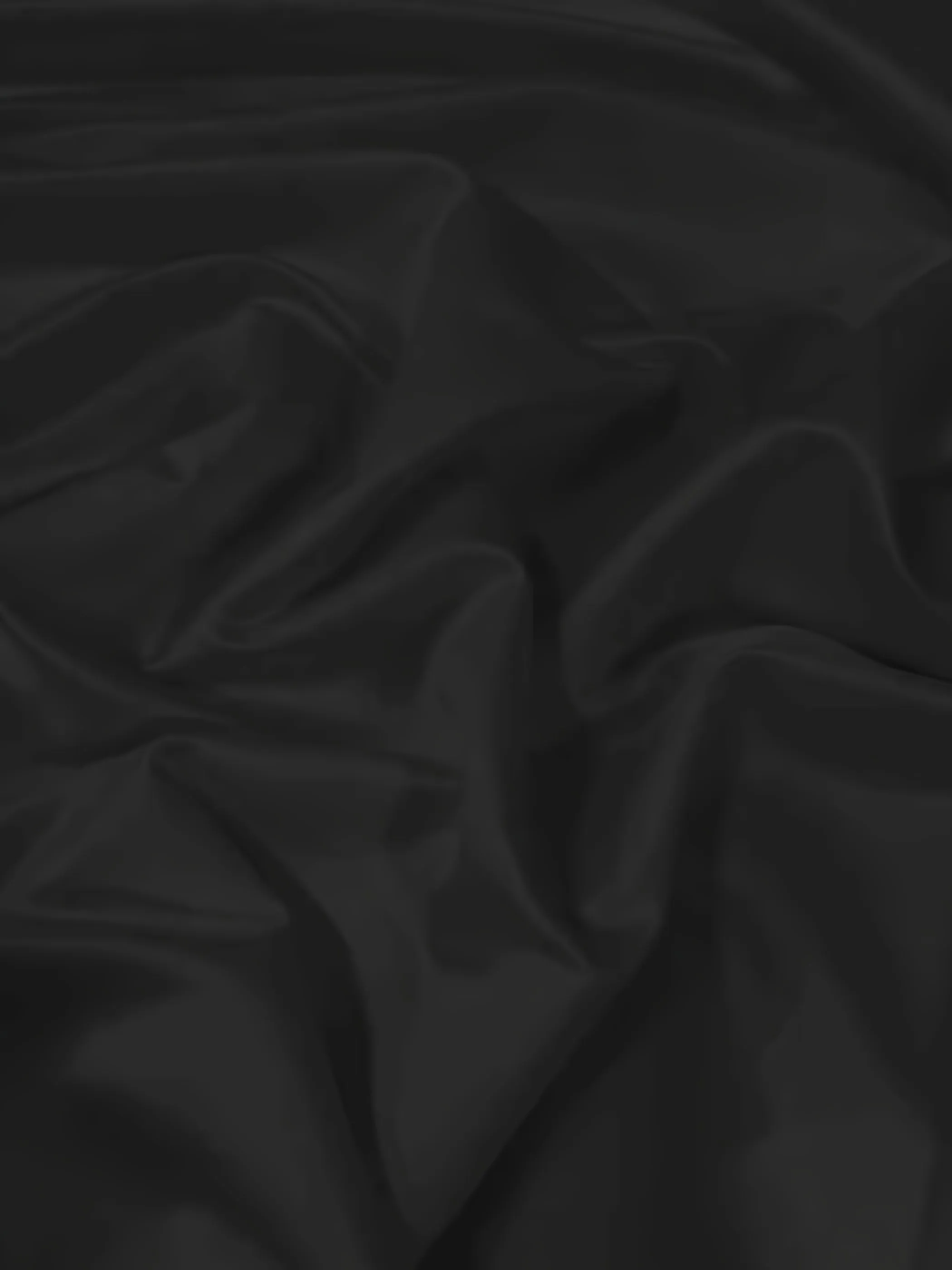 Dull Bridal Satin Fabric / Black / Sold By The Yard