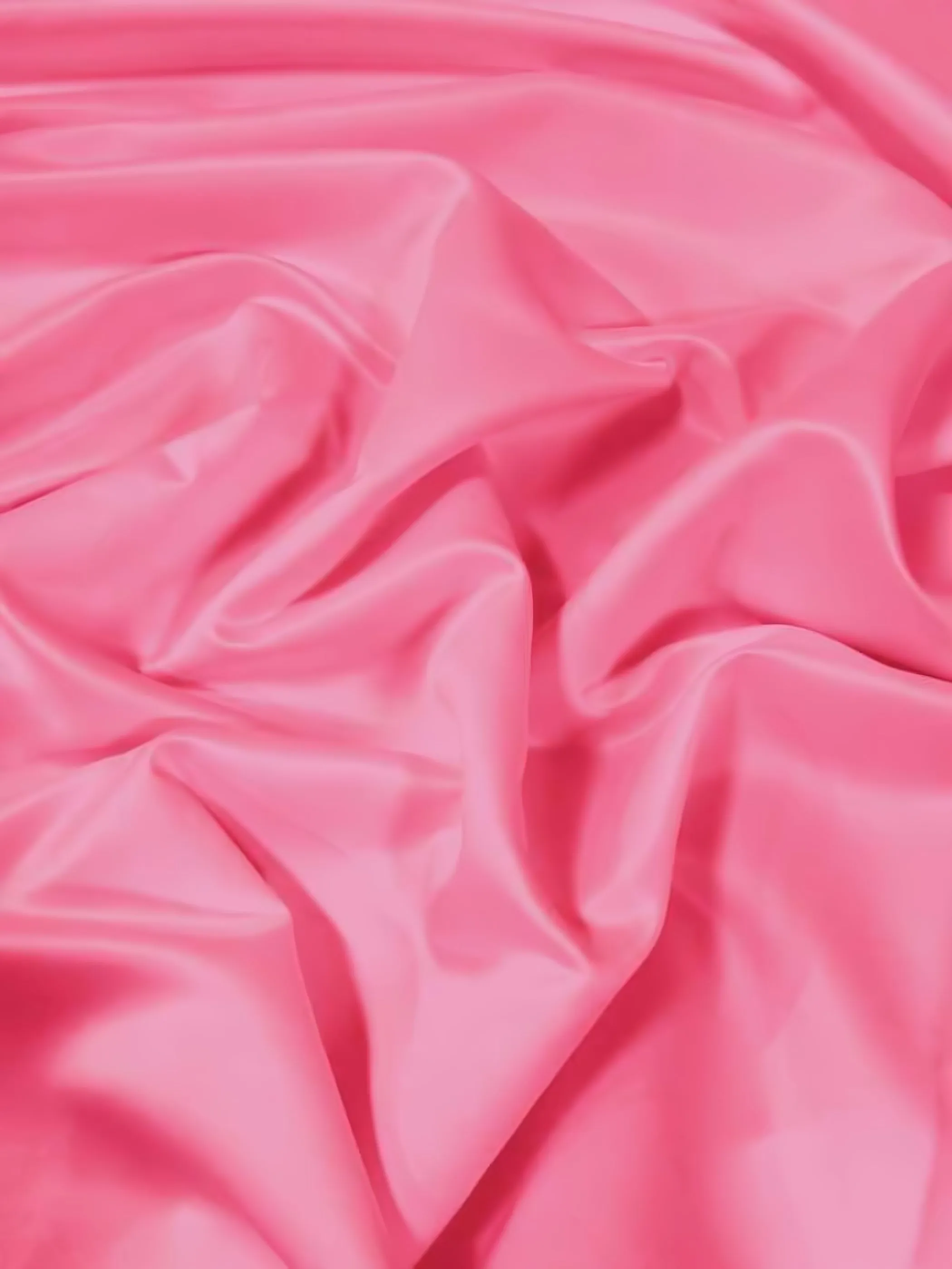 Dull Bridal Satin Fabric / Bubble Gum / Sold By The Yard