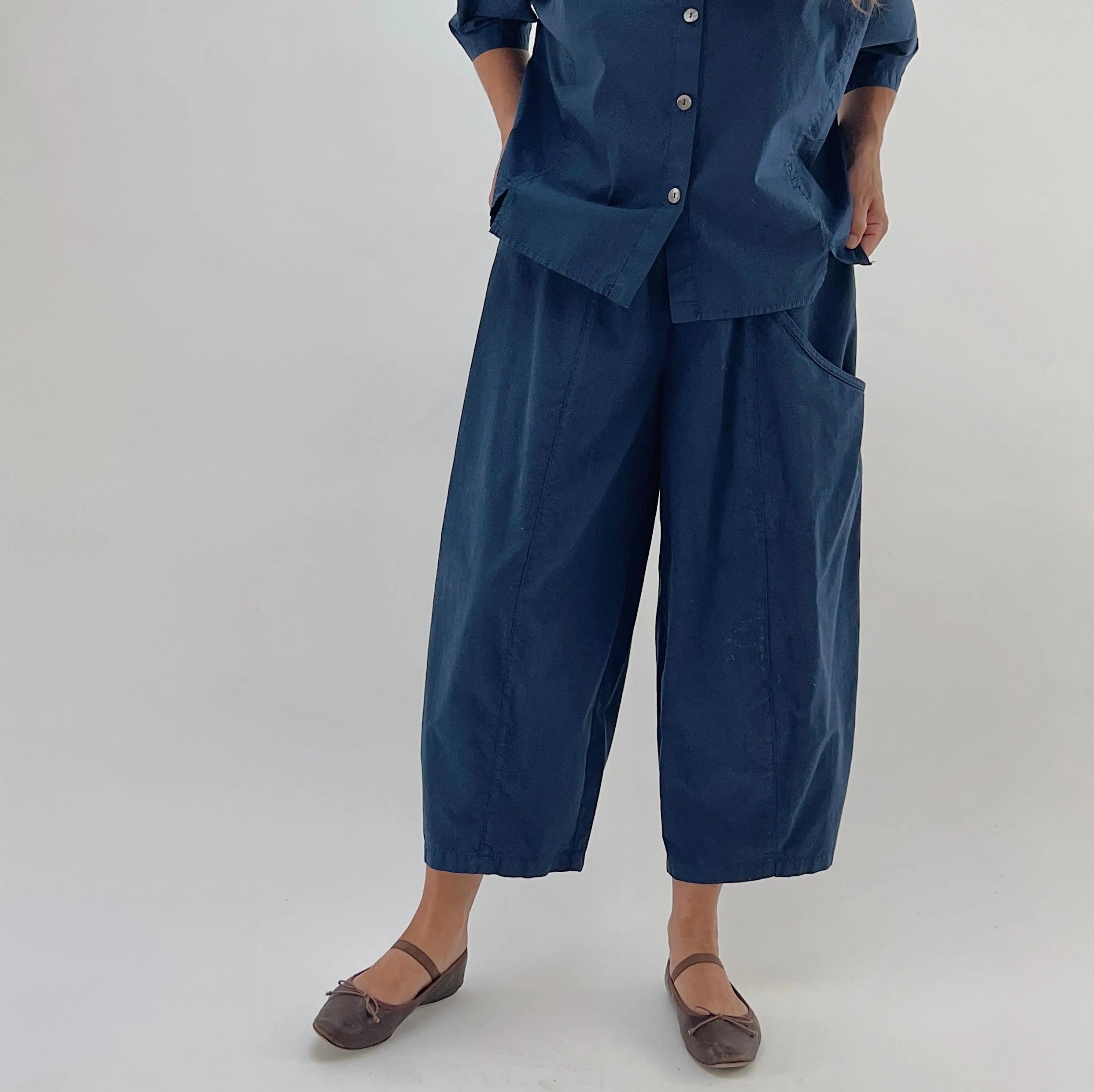 Eleven Stitch | One Pocket Pant in Midnight