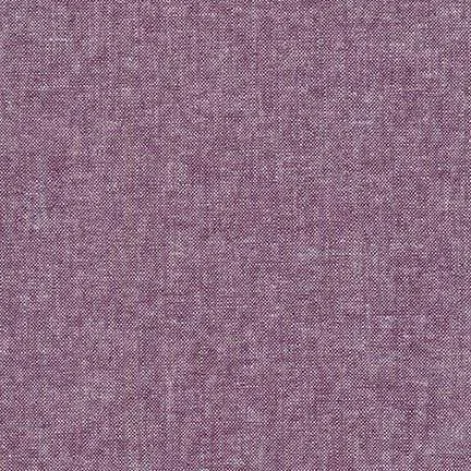 Essex Yarn Dyed Linen Cotton Blend in Eggplant