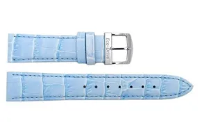 FITS Citizen Ladies Eco Drive Blue Alligator Grain Leather 18mm Watch Strap