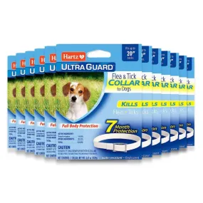 Hartz UltraGuard Flea & Tick Dogs and Puppies Collar - 12 Pack