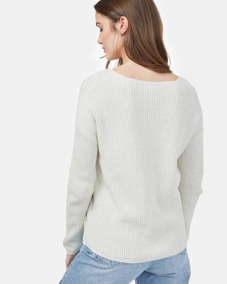 Highline Cotton Light V-Neck Sweater