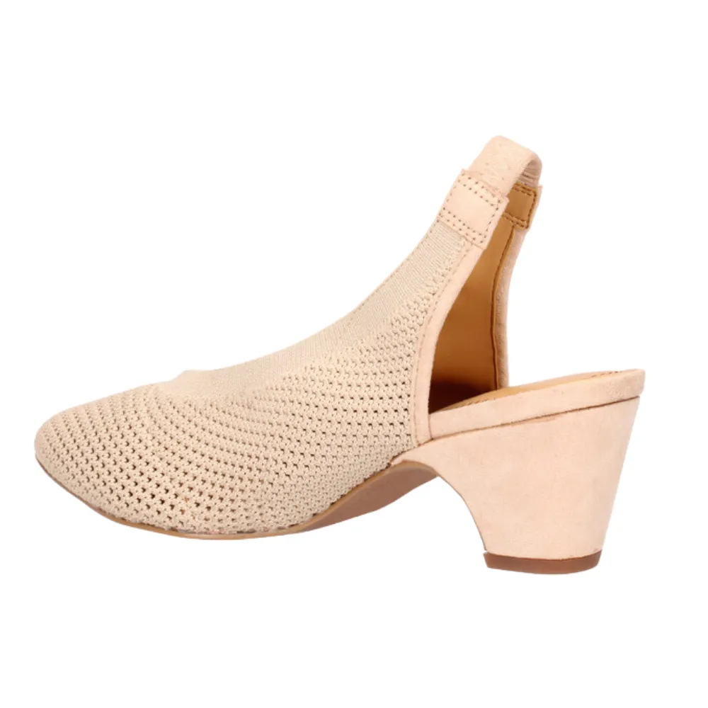 J. Renee Kairi Stretch Beige Heel (Women's)