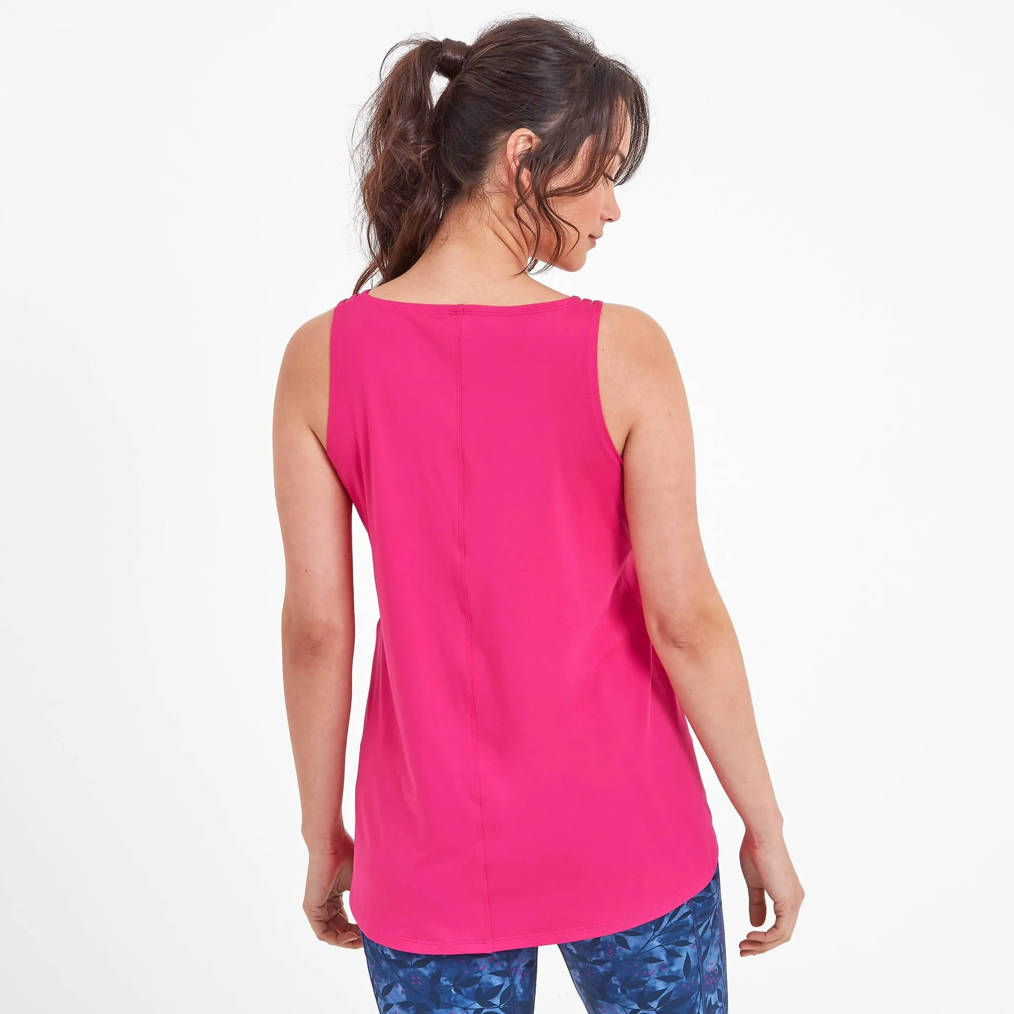 Langan Womens Tech Vest - Vibrant Pink