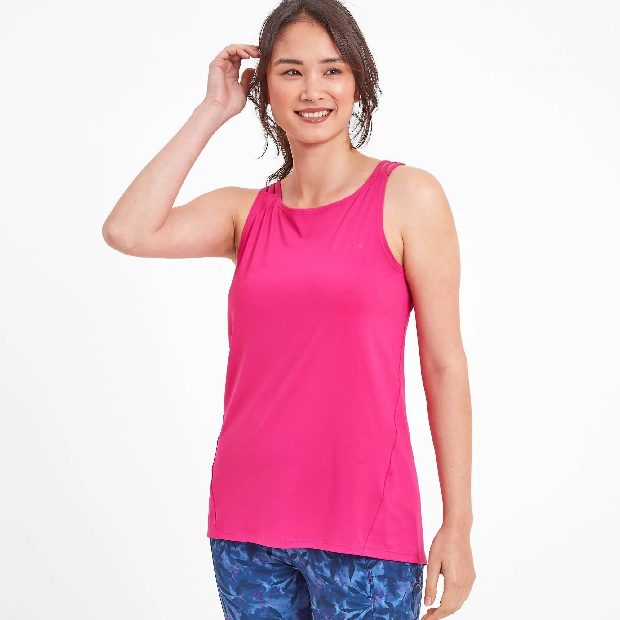 Langan Womens Tech Vest - Vibrant Pink