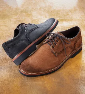 Martin Dingman Liverpool Suede Shoes - French Roast