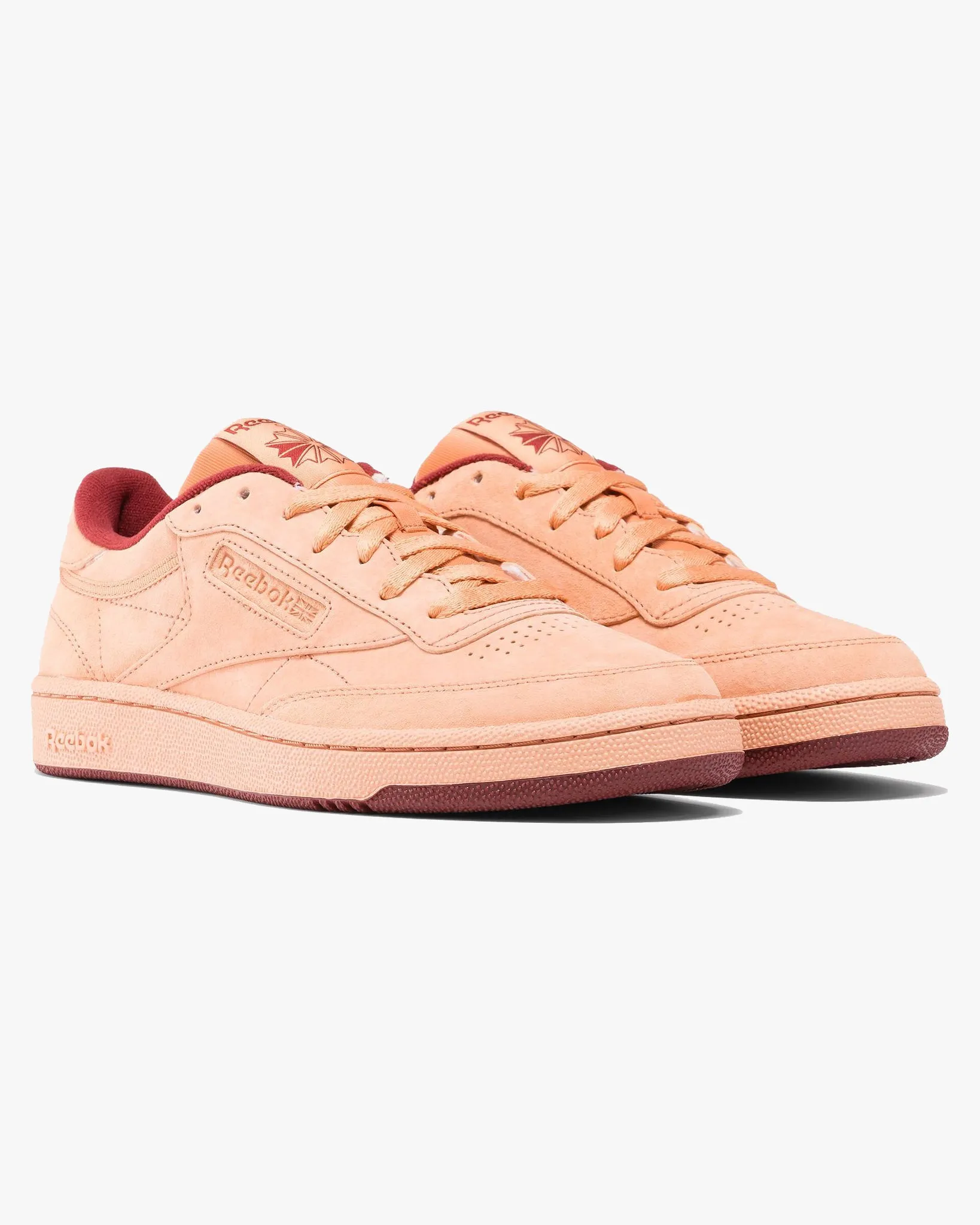 Reebok Classic Club C 85 - Clay / Washed Clay / Rich Maroon