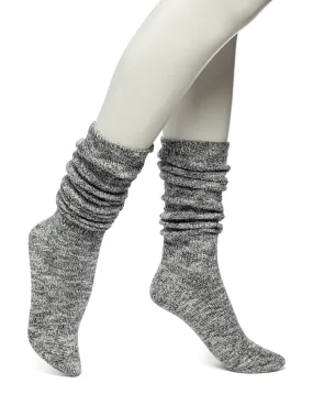 Ribbed Slouch Sock