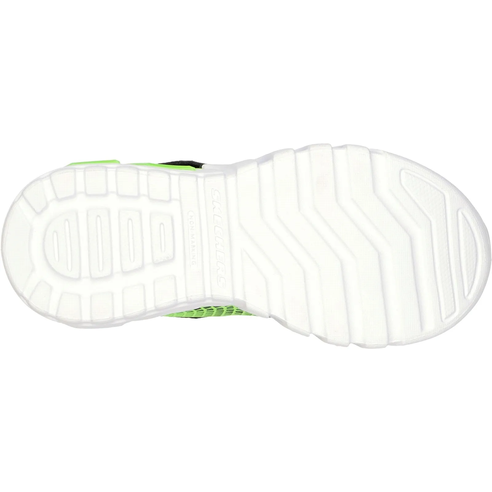 Skechers Boys Flex-Glow Elite Vorlo Light Up Trainers - Lime