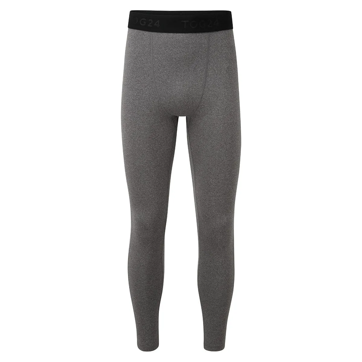 Snowdon Mens Thermal Base Layer Leggings - Grey Marl