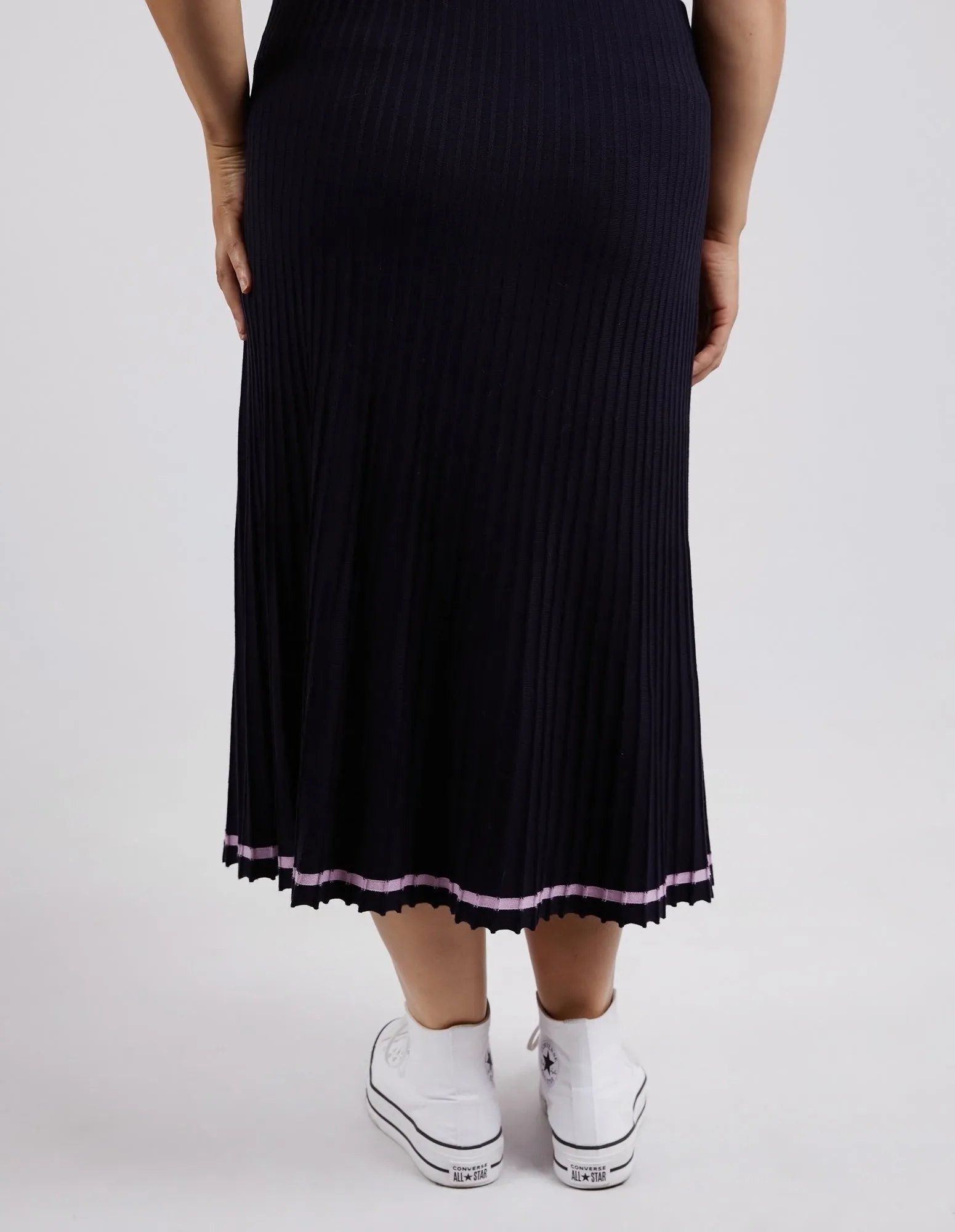 Tammy Knit Skirt Dark Sapphire