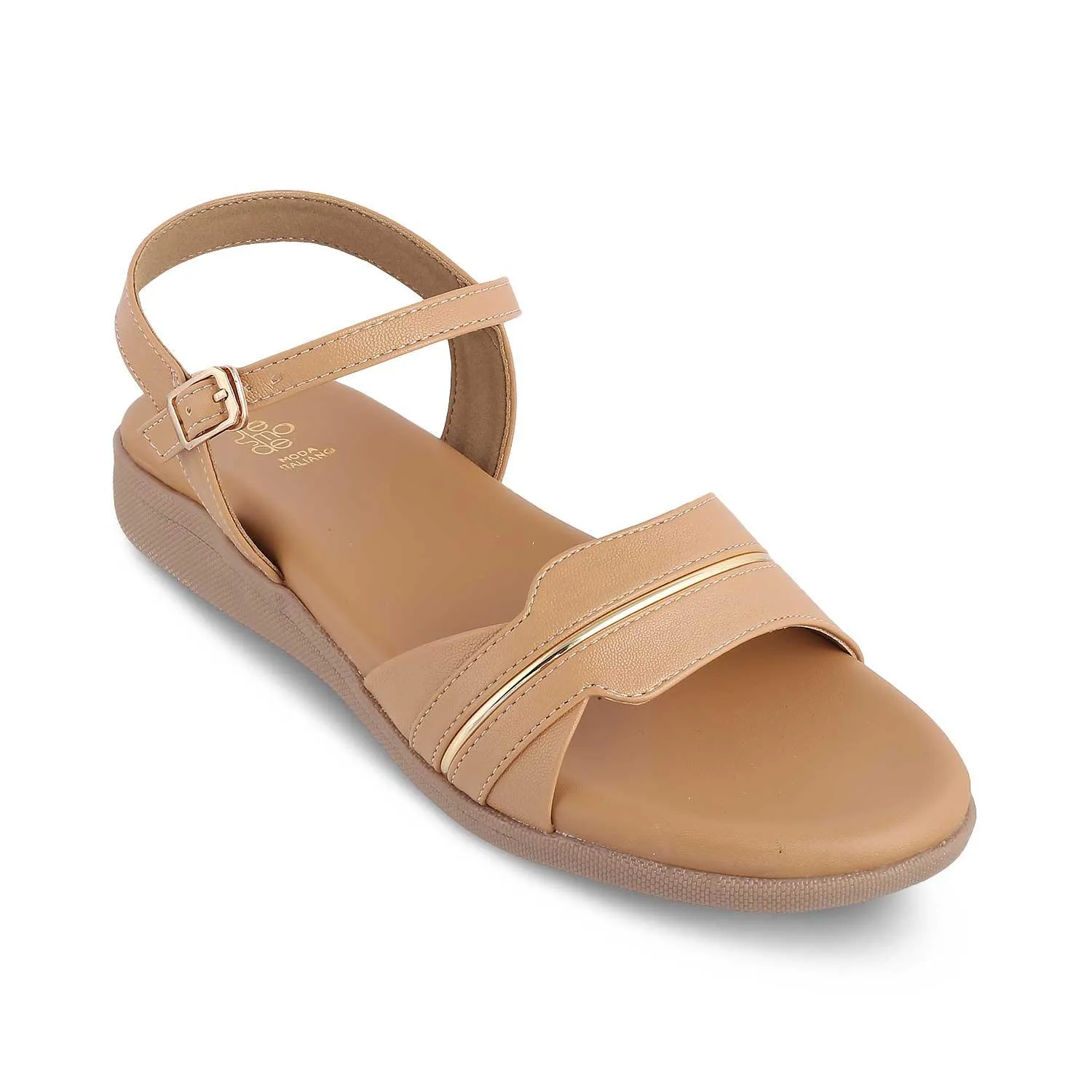 The Etienne Beige Women's Casual Flats Tresmode